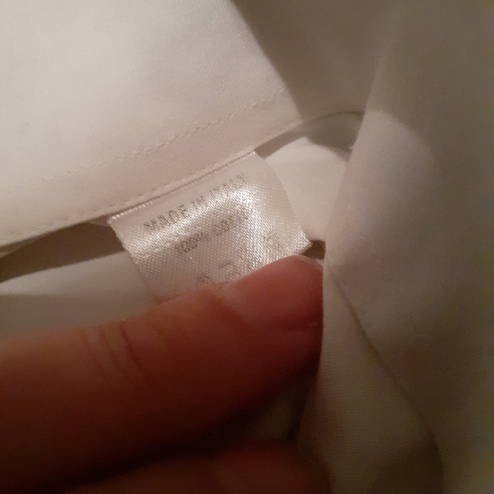 Gucci Men's White button down poplin shirt - Picture 8 of 16